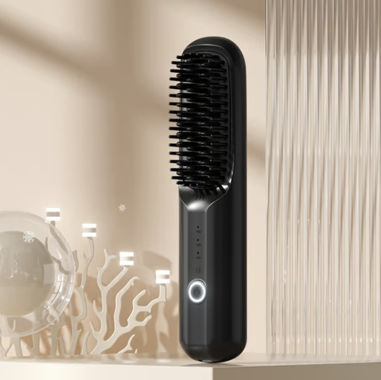 Effortless Hair Straightening Brush