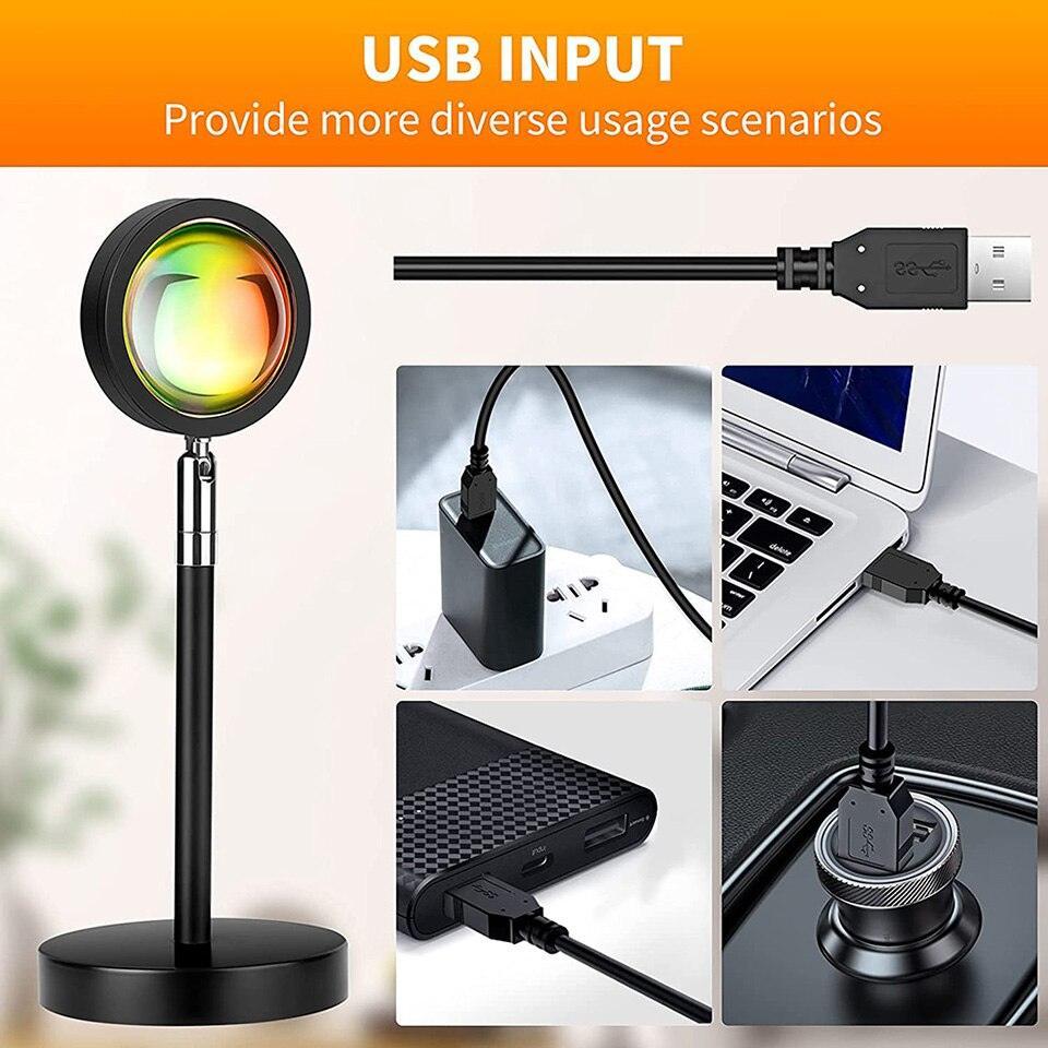 Warm Sunset LED Lamp Projector - Halri