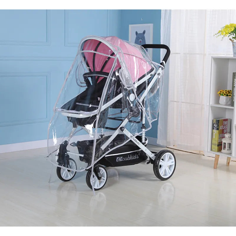 Waterproof Baby Stroller Rain Canopy