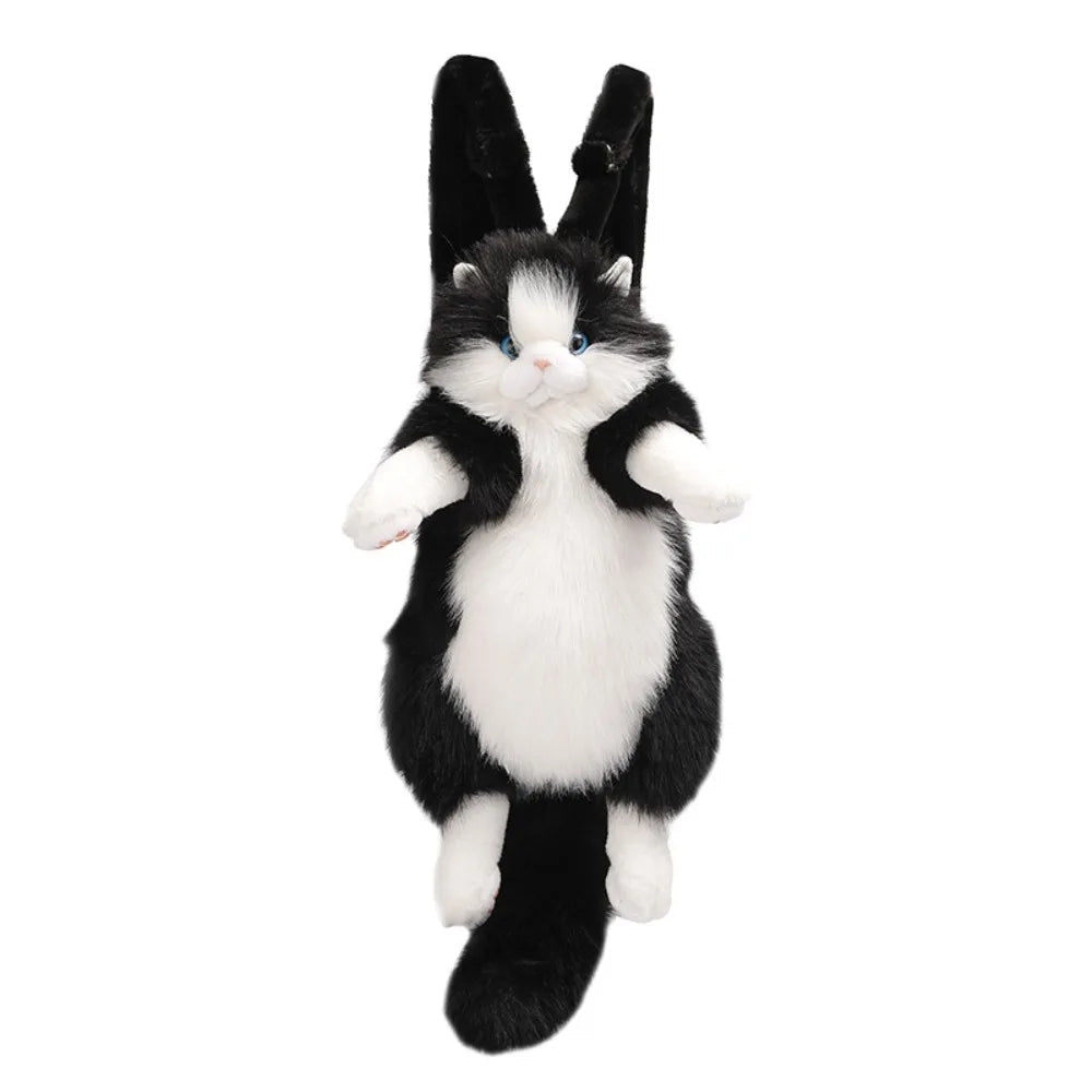 Adorable Kitten Soft Plush Backpack