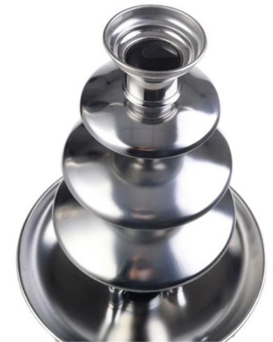 Delicious 4 Tier Chocolate Fondue Maker Machine