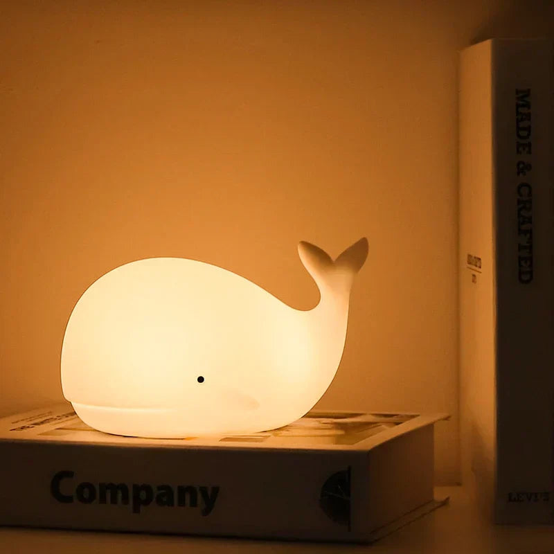 Adorable Whale LED Nightlight with Color Change - Halri