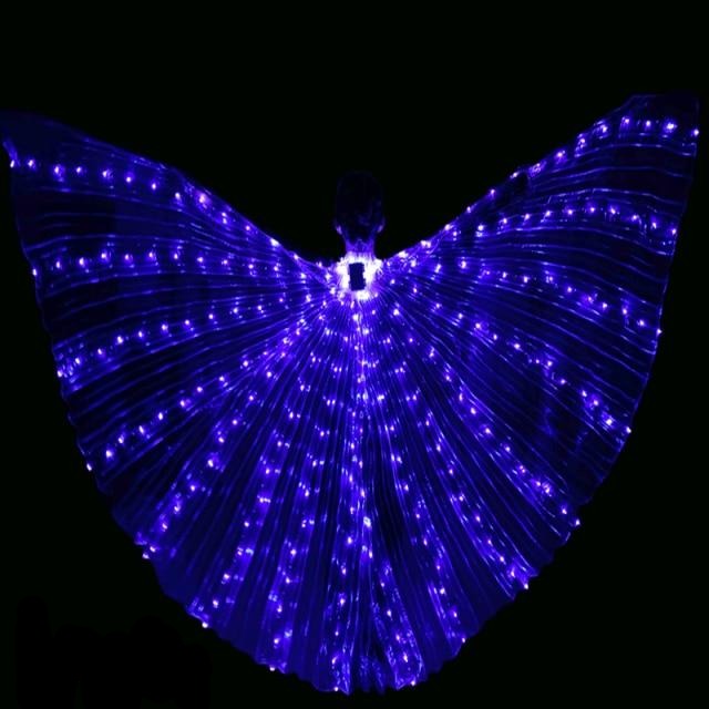 Colorful LED Dance Wings Costume