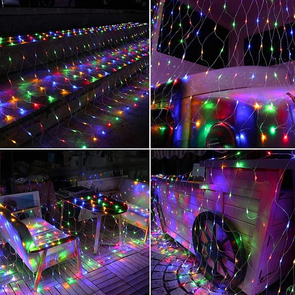 Outdoor Solar Powered LED Garden String Lights