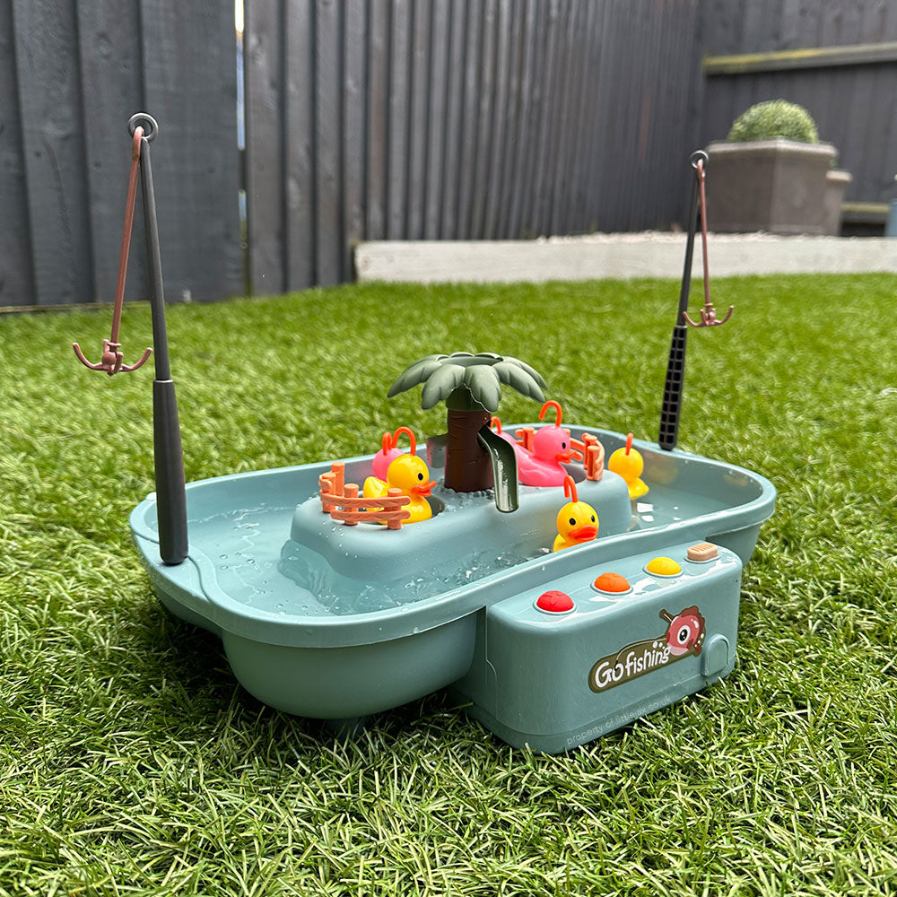 Fun Bath Time Duck Fishing Game - Halri