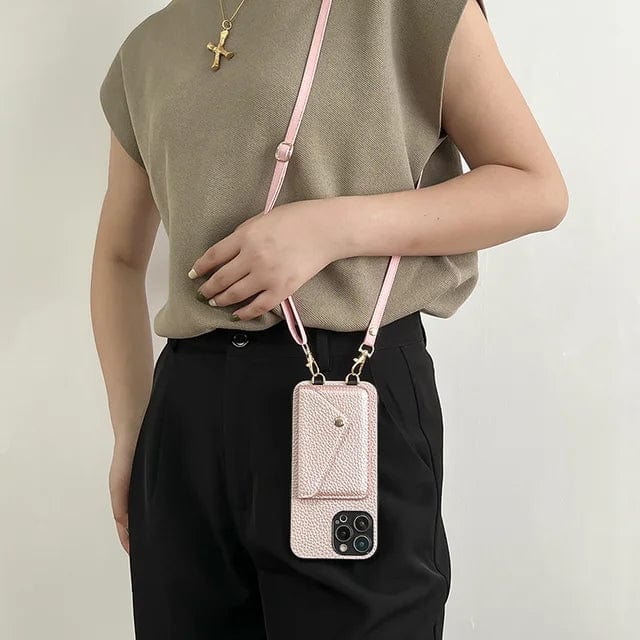 Stylish Leather Phone Purse Case