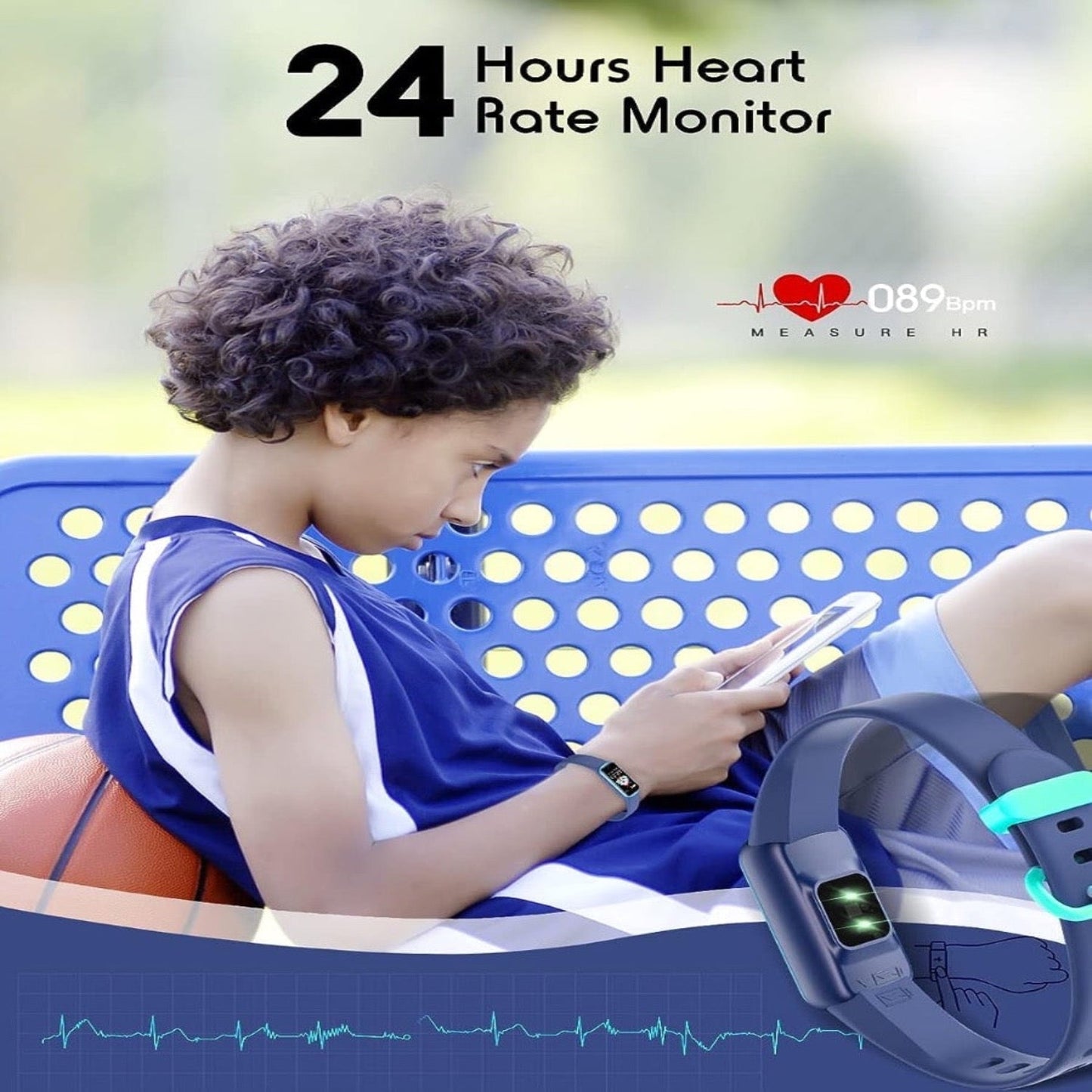 Kids Fitness Tracker Smartwatch with Activity Monitor