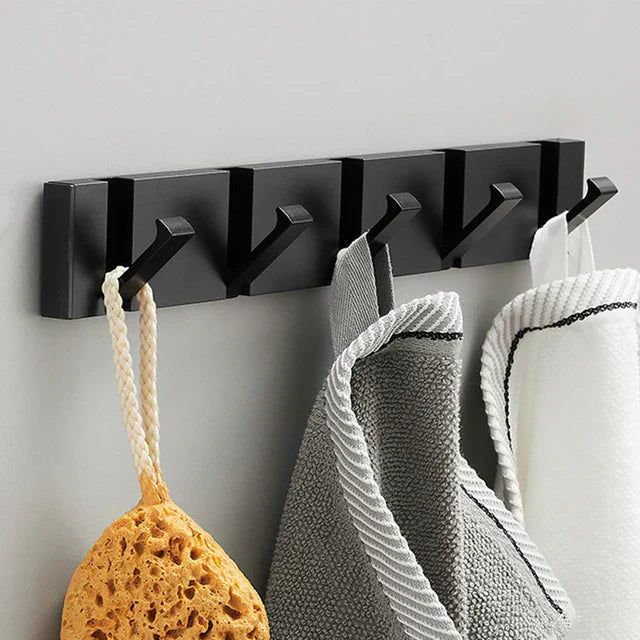 Space Saving Folding Wall Hook Stainless Steel Modern