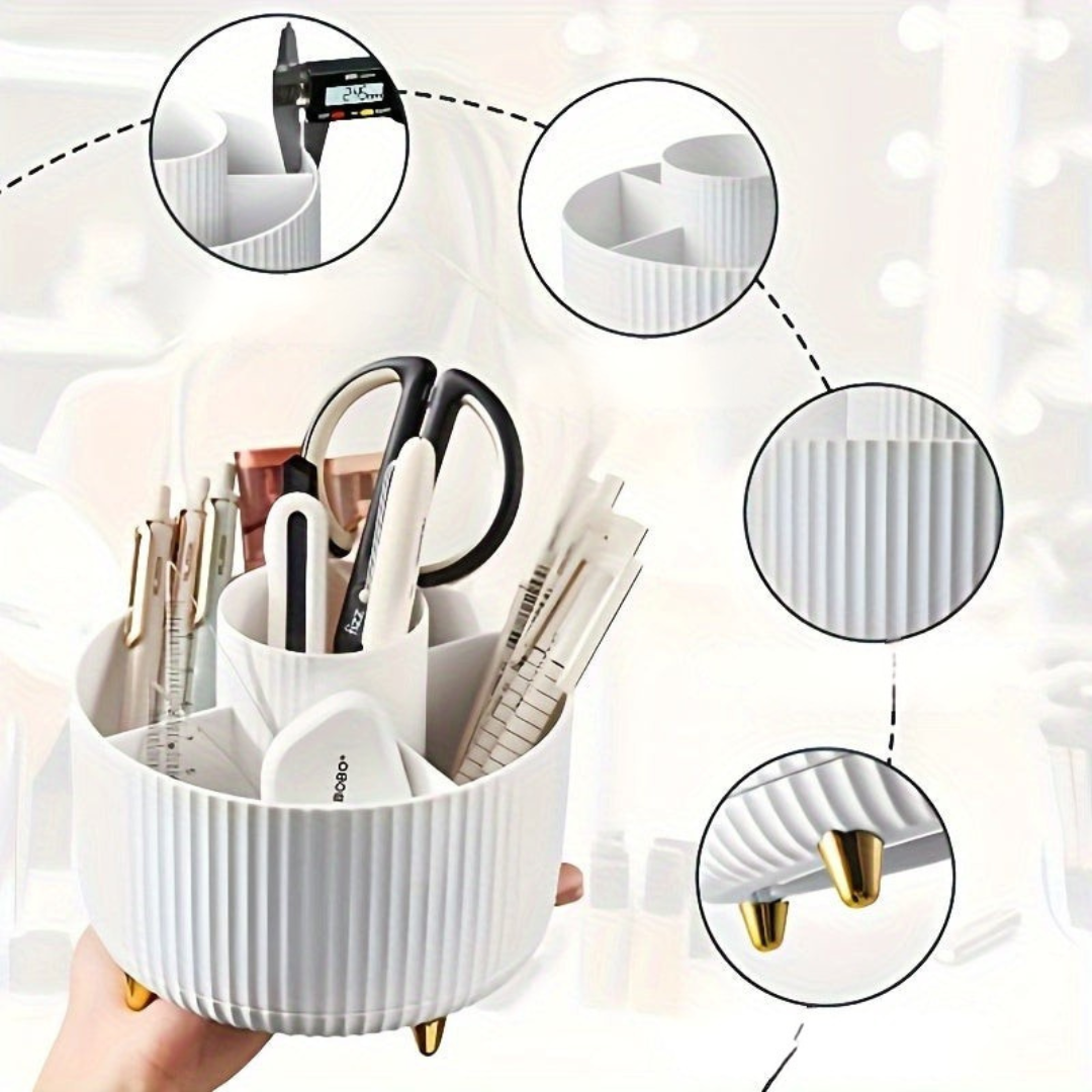 Rotating 5 Tier Cosmetic Storage Holder