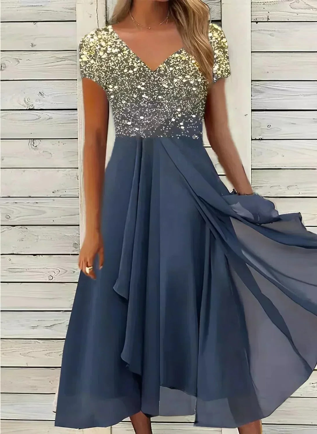 Lightweight Elegant Evening Gown