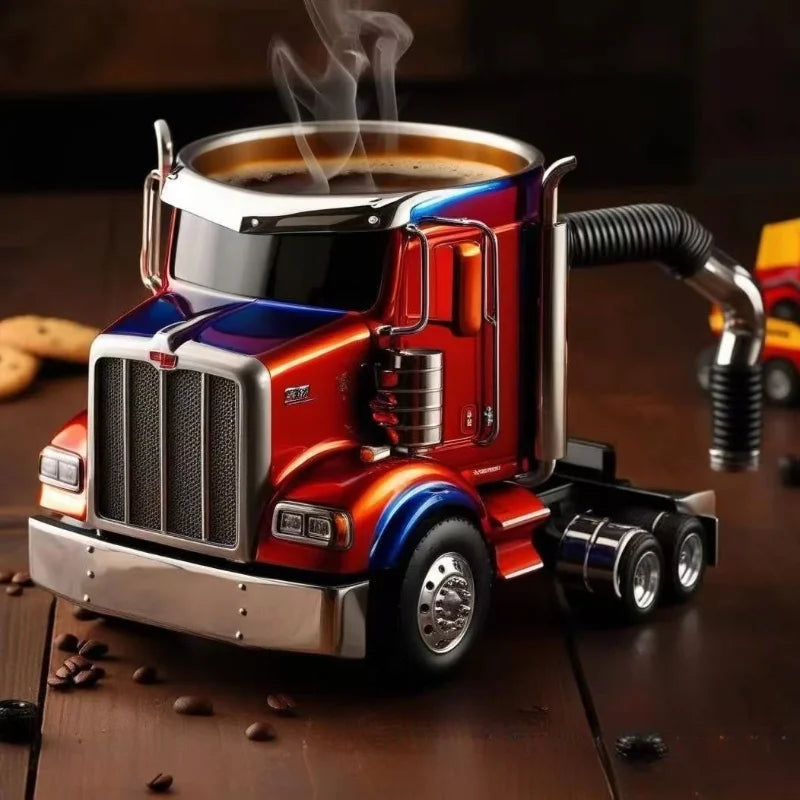 Retro Coffee Truck Driver Mug