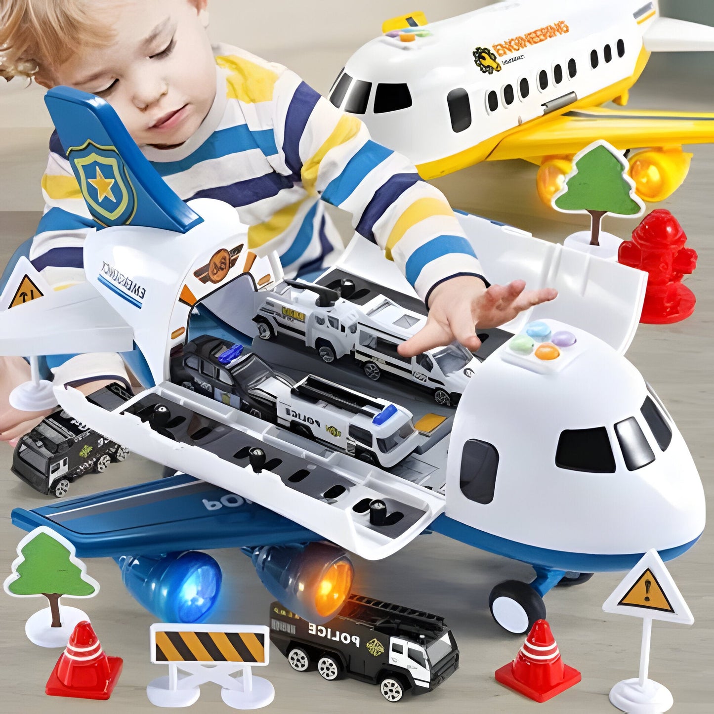 Fun Children's Airplane Playset