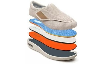Ultra Comfort Wide Fit Walking Shoes - Soft Cushioning