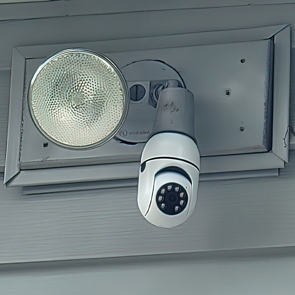 Wireless LED Security Camera Light Bulb