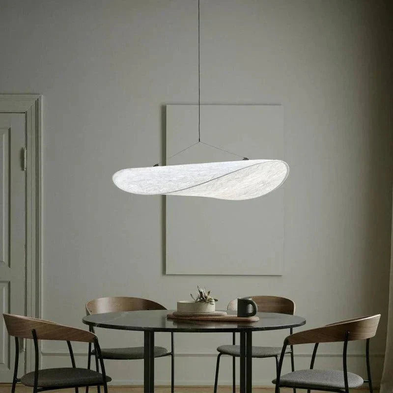 Luxurious Silk Pendant Light Fixture - Halri
