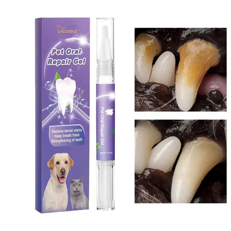 Simple Pet Teeth Cleaning Tool for Cats Dogs