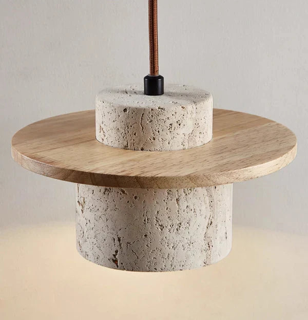 Elegant Natural Stone Chandelier