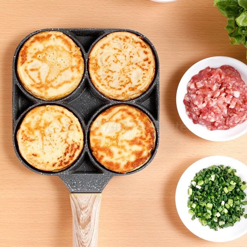Easy Clean 4 Egg Skillet Pan - Halri