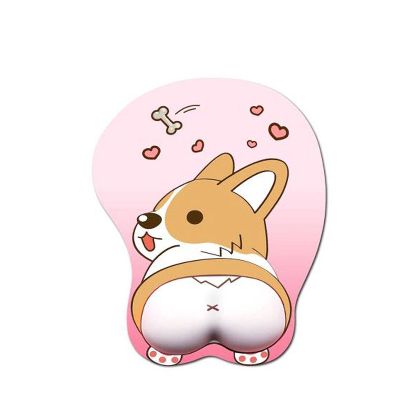 Fun Corgi Computer Mousepad