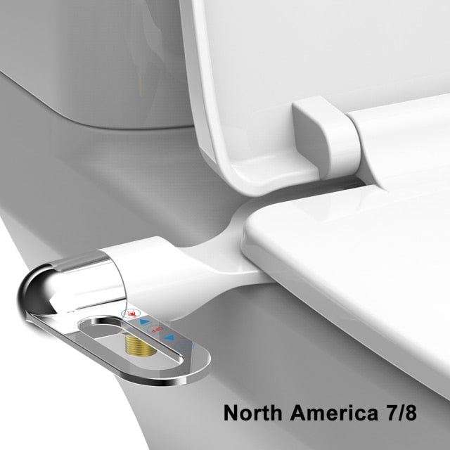 Slim Adjustable Manual Bidet for Toilet - Halri