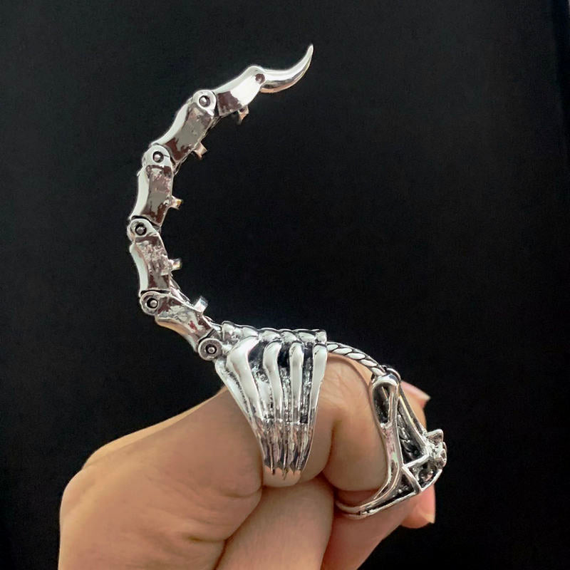 Unique Dark Skull Ring - Halri