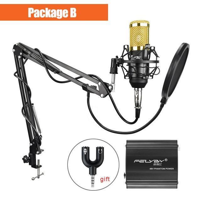 High Quality Studio Condenser Microphone Kit