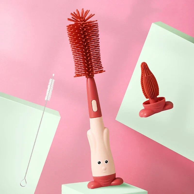Multi Function Baby Bottle Brush Cleaner