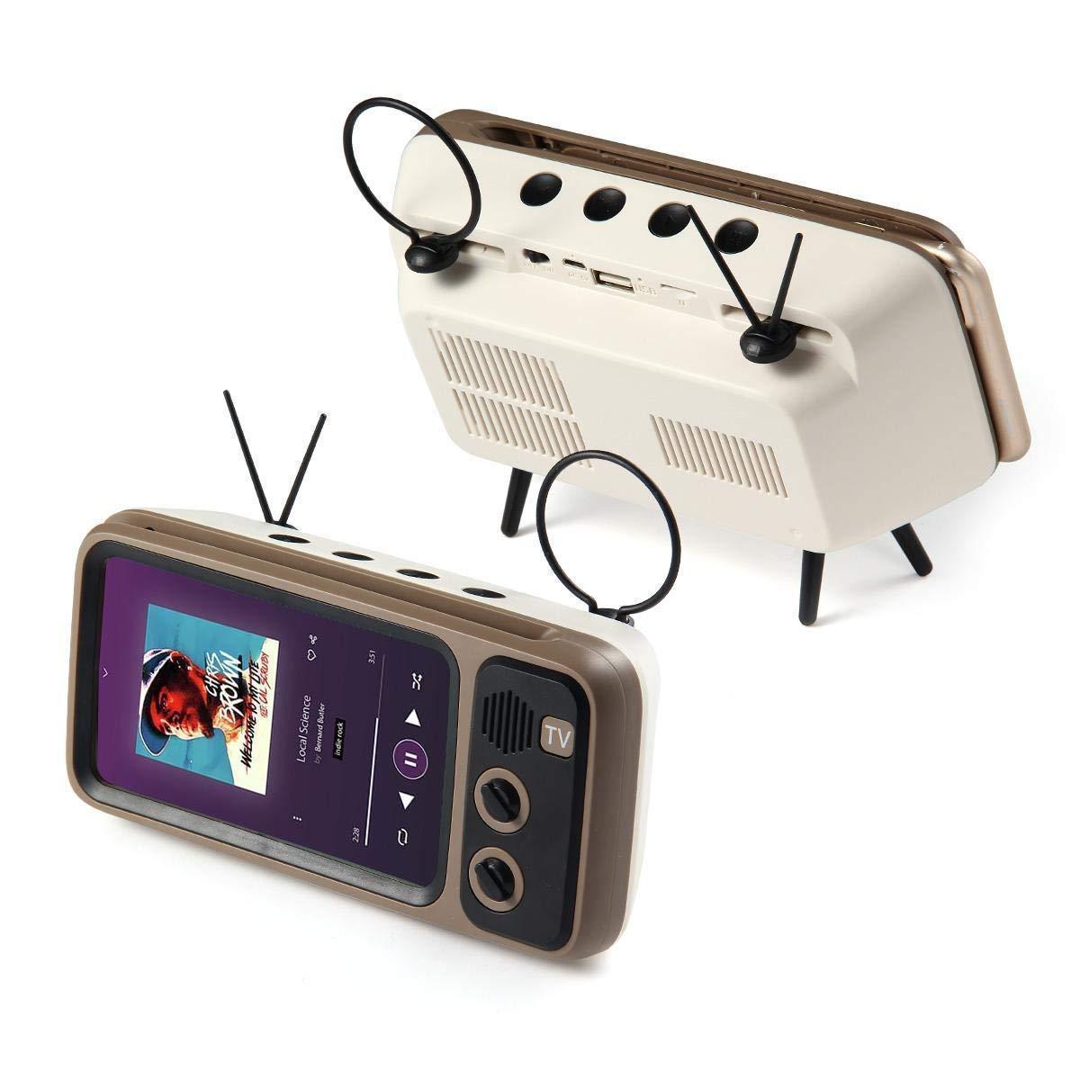 Vintage Look Portable Bluetooth Speaker