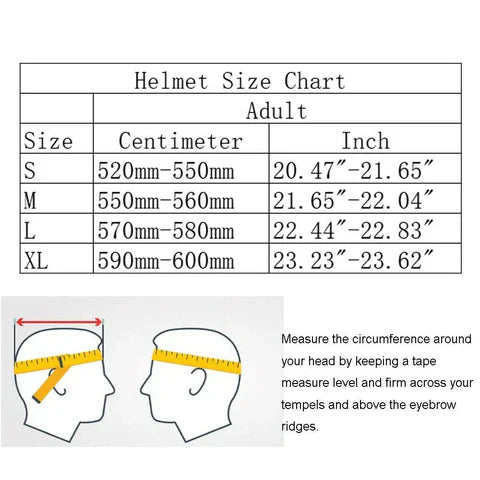 Winter Snow Helmet with Built-in Goggles