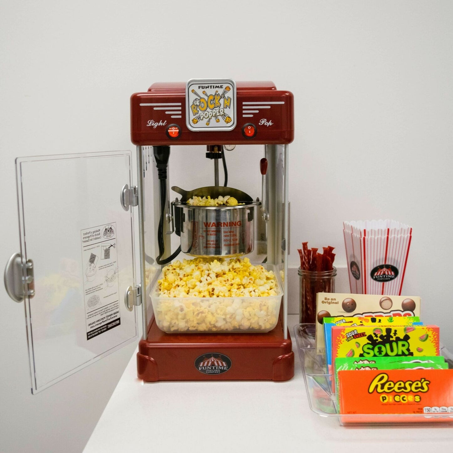Compact Classic Popcorn Maker Machine