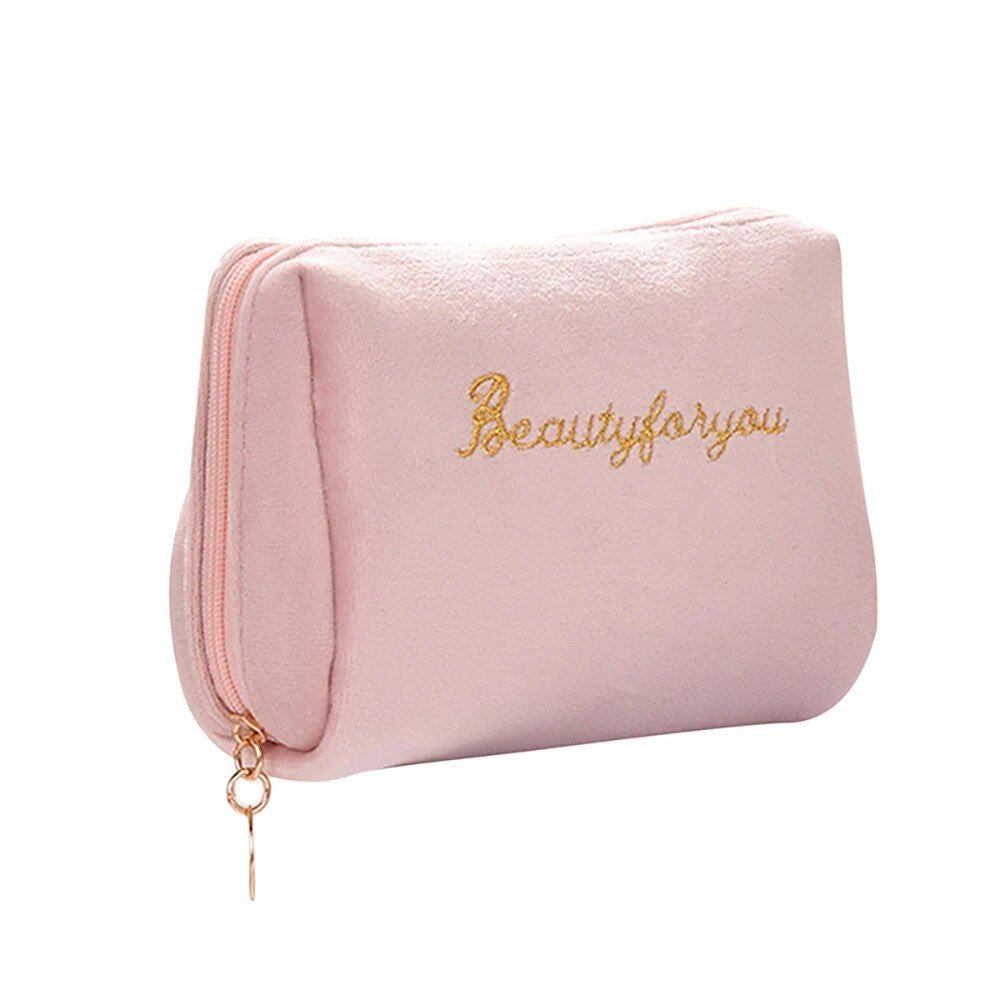 Luxury Velvet Makeup Pouch