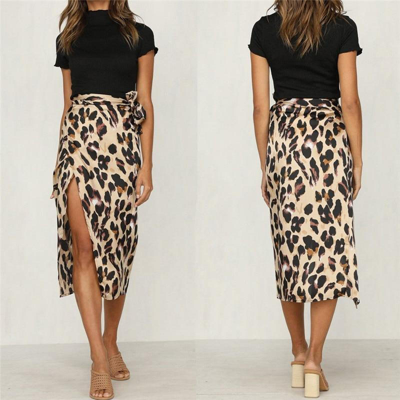 Animal Print Mini Skirt - Halri