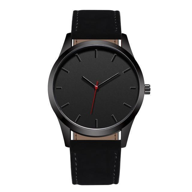 Classic Analog Leather Watch