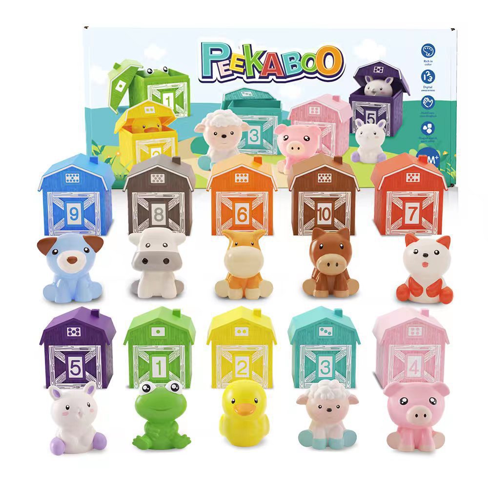 Fun Farm Animal Play Set