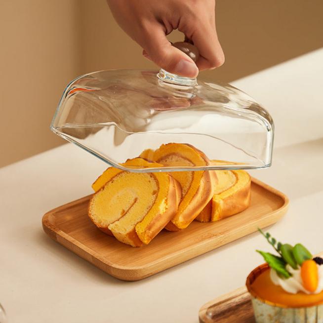 Classic Wooden Butter Dish