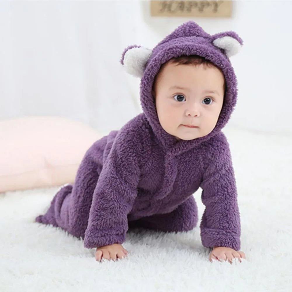 Adorable Infant Bodysuit Bear Print