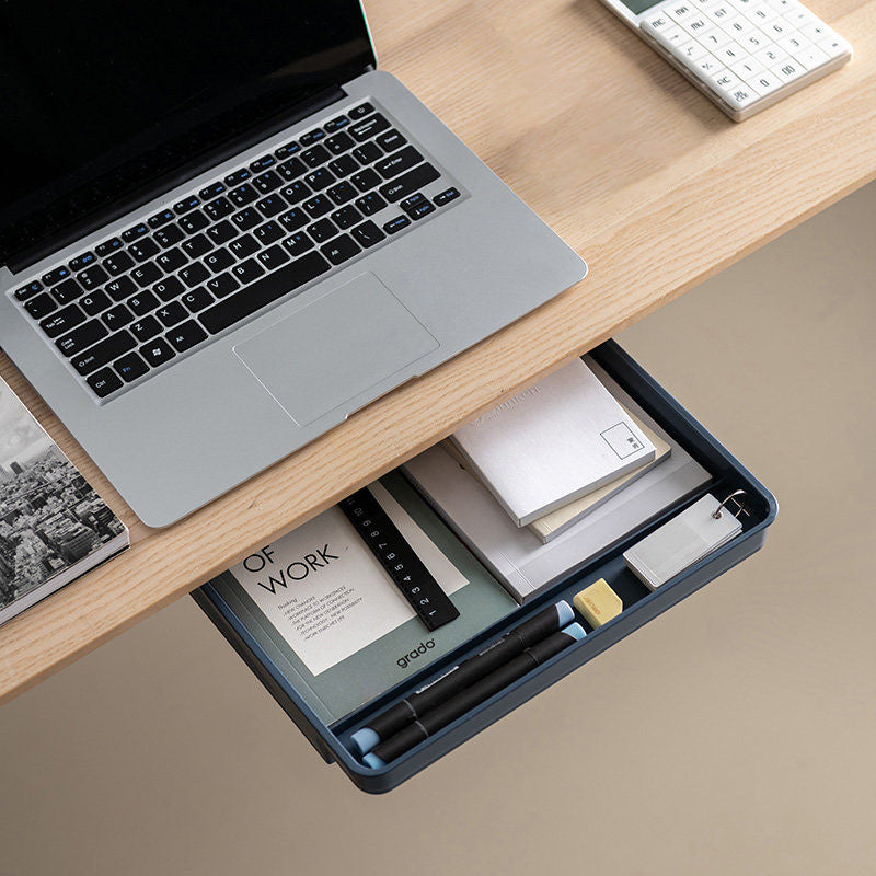 Space Saving Under Desk Slide Out Storage Drawer - Halri