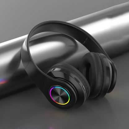 Wireless LED Headphones Over Ear with Lights