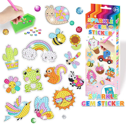 Colorful Diamond Sticker Mosaic Art Set