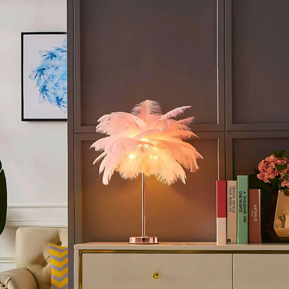 Tropical Island Style Palm Tree Table Lamp