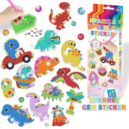 Colorful Diamond Sticker Mosaic Art Set