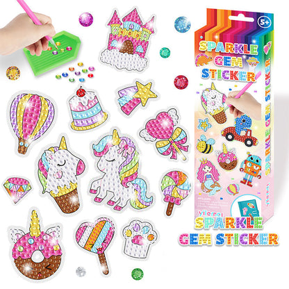 Colorful Diamond Sticker Mosaic Art Set - Halri