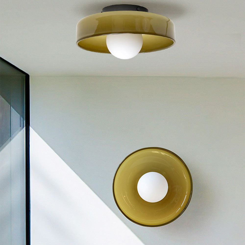 Sleek Circular LED Ceiling Lamp