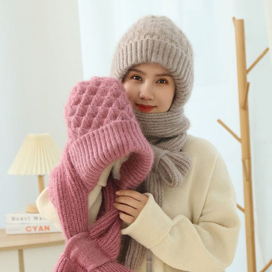 Warm Beanie for Women - Cold Weather Headgear - Halri