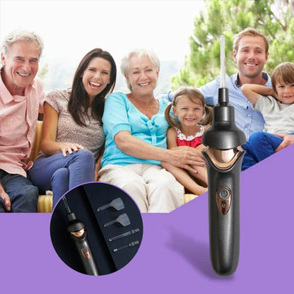 Rechargeable Ear Cleaner with Gentle Silicone Buds