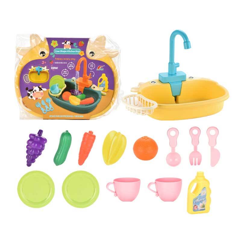 Fun Toy Dishwasher with Water Play Set