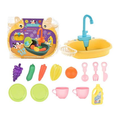 Fun Toy Dishwasher with Water Play Set