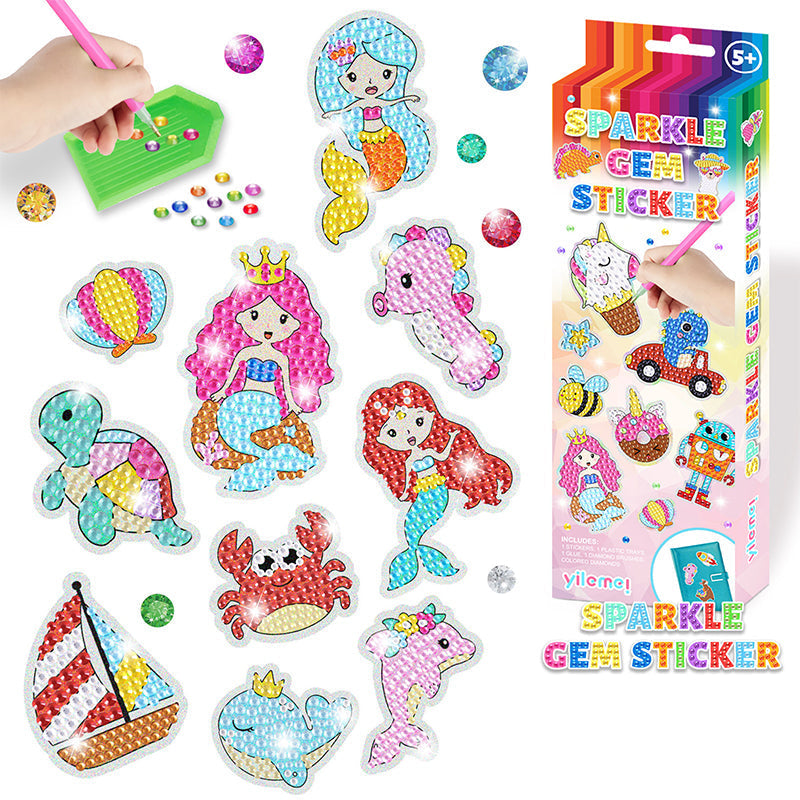 Colorful Diamond Sticker Mosaic Art Set