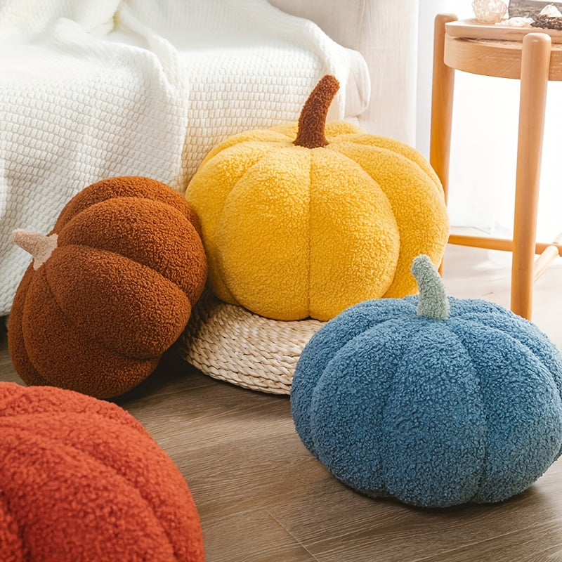 Warm Autumn Cushion - Soft Plush Fall Pillow