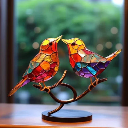 Unique Handcrafted Bird Figurine